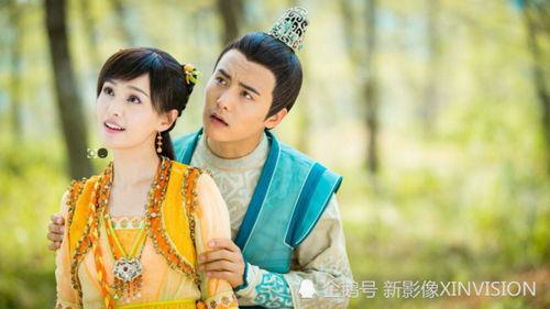 郑爽古装背景图,郑爽演绎古典韵味